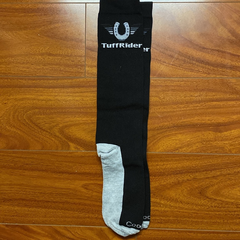 Tuffrider Performance (equestrian) socks. Two pairs (black and navy blue). New. - Picture 2 of 2